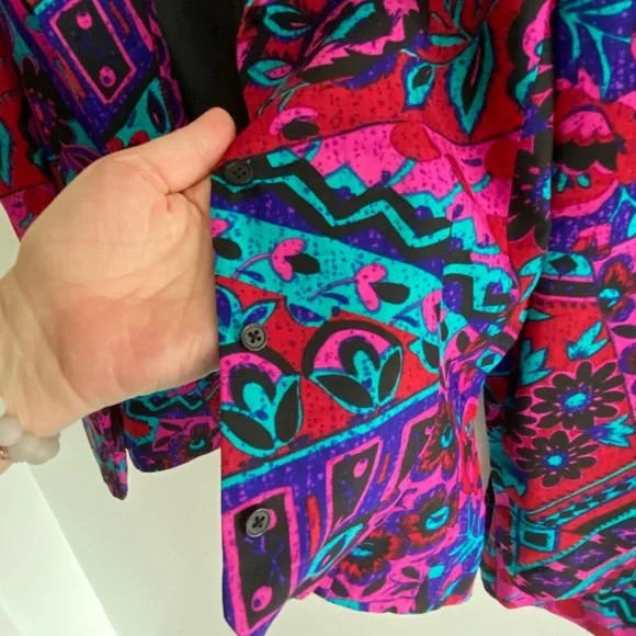 Anne Crimmins for Umi Collection SZ 6, silk blazer and skirt. Vintage. Lovely. - Picture 5 of 15